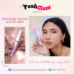 Old Rose Velvet Matte Tint By PoshGlam Cosmetics