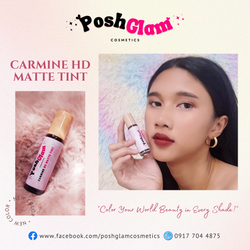 Carmine HD Matte Tint By PoshGlam Cosmetics